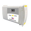 U.S. Remanufactured Ink Cartridge for HP 90 400mL (C5065A) Yellow