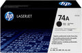 New, Pre-Owned - HP 74A Black Toner Cartridge, 92274A