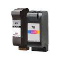 U.S. Remanufactured for HP 45 Black / 78 Color Combo Pack Ink Cartridges