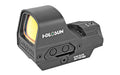 Holosun Technologies Open Reflex |  Green 2 MOA Dot or 2 MOA Dot with 65 MOA Circle |  Solar with Internal Battery |  Quick Release Mount |  AR Riser |  Protective Hood |  Black Finish