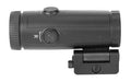 Holosun Technologies  |  Magnifier |  6X Power |  28mm Objective |  1/3 Co-Witness Riser |  Quick Detach Picatinny Mount |  Switch To Side |  Anodized Finish |  Black HM6X