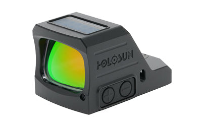 Holosun Technologies 407COMP X3 |  Gold Dot |  Open Pistol Sight |  2 MOA Dot |  1X Magnification |  RMR Footprint |  Anodized Finish |  Black