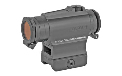 Holosun Technologies Micro Red Dot |  2 MOA Dot with 65 MOA Circle or 2 MOA Dot |  QD Mount |  Removeable/Rotating Flip Lens Caps |  Side Battery |  Black