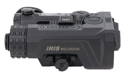 Holosun Technologies IRIS 3 |  Triple Function |  Rifle Illuminator & Laser/Infrared System |  Green/IR Laser |  IR Illuminator |  Fits Picatinny |  Remote Dual Activated Button |  Anodized Finish |  Black