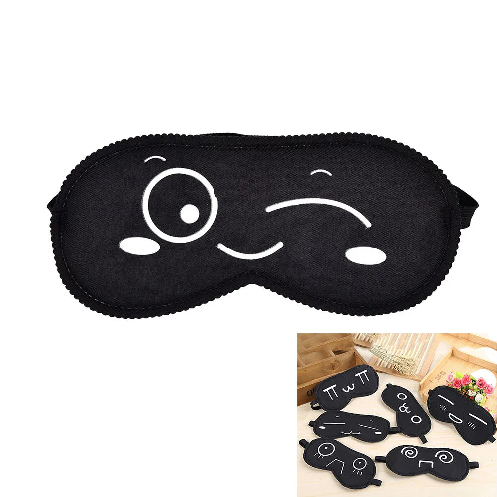 Sleeping Eye Mask for Light Blocking | Comfortable Black Sleep Mask for Travel and Rest