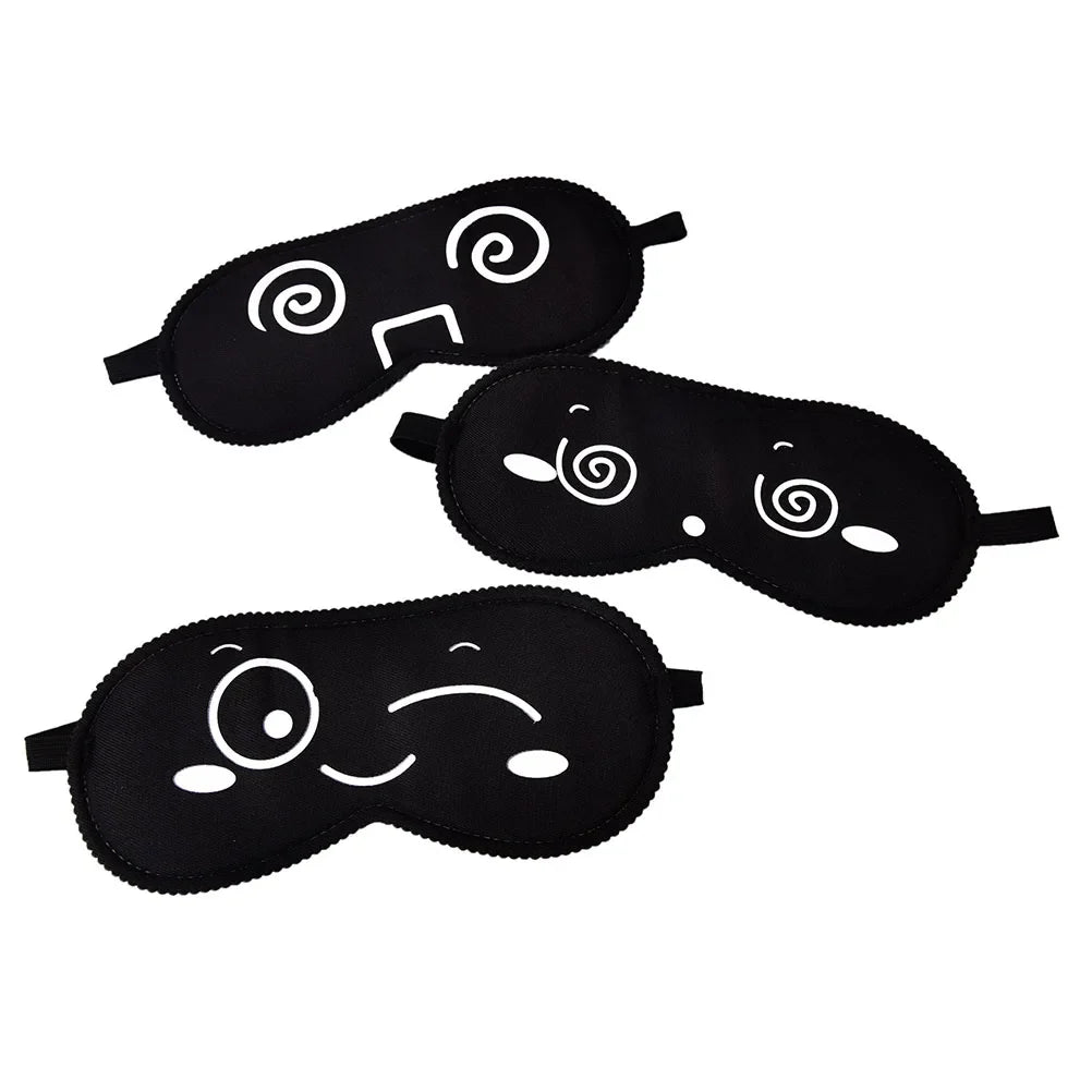 Sleeping Eye Mask for Light Blocking | Comfortable Black Sleep Mask for Travel and Rest