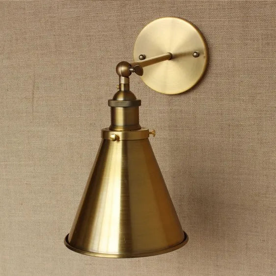 DecorBites™ Industrial Vintage Brass Loft Wall Sconce Retro Edison Light Fixture
