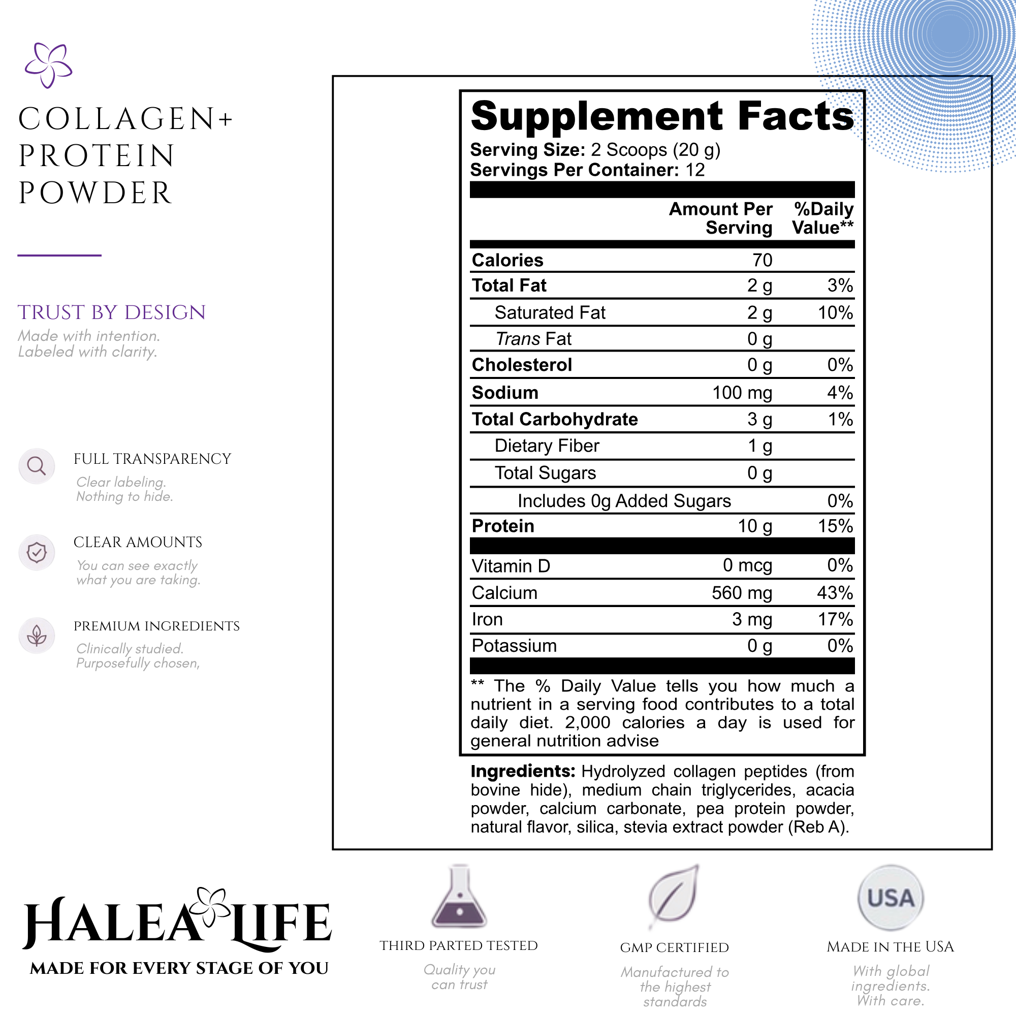 Collagen+ Grass-Fed Protein Powder | Coffee Creamer