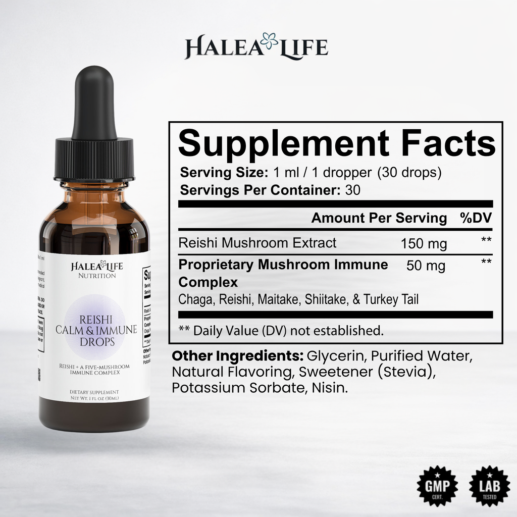 Reishi Calm & Immune Drops