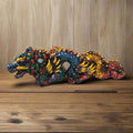 Handmade Aztec Dragon Statue | Cultural Art