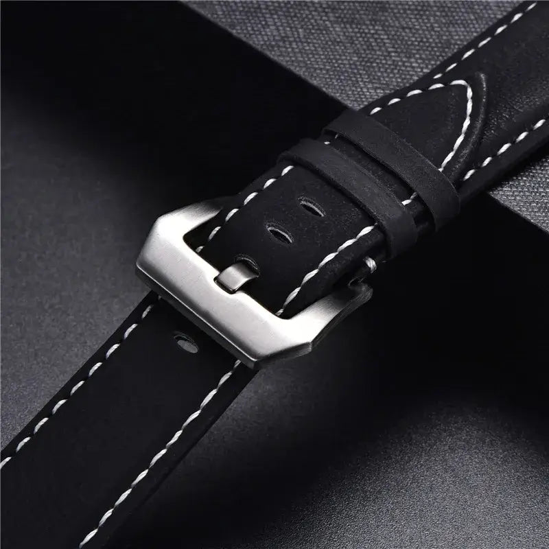 Samsung Galaxy Watch Leather Band - Classic Genuine Design