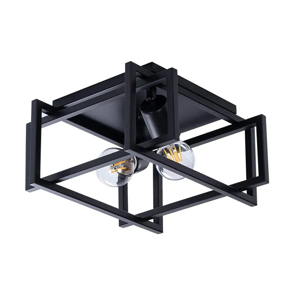 DecorBites™ Industrial Vintage LED Ceiling Light Fixture for Home Kitchen Bar