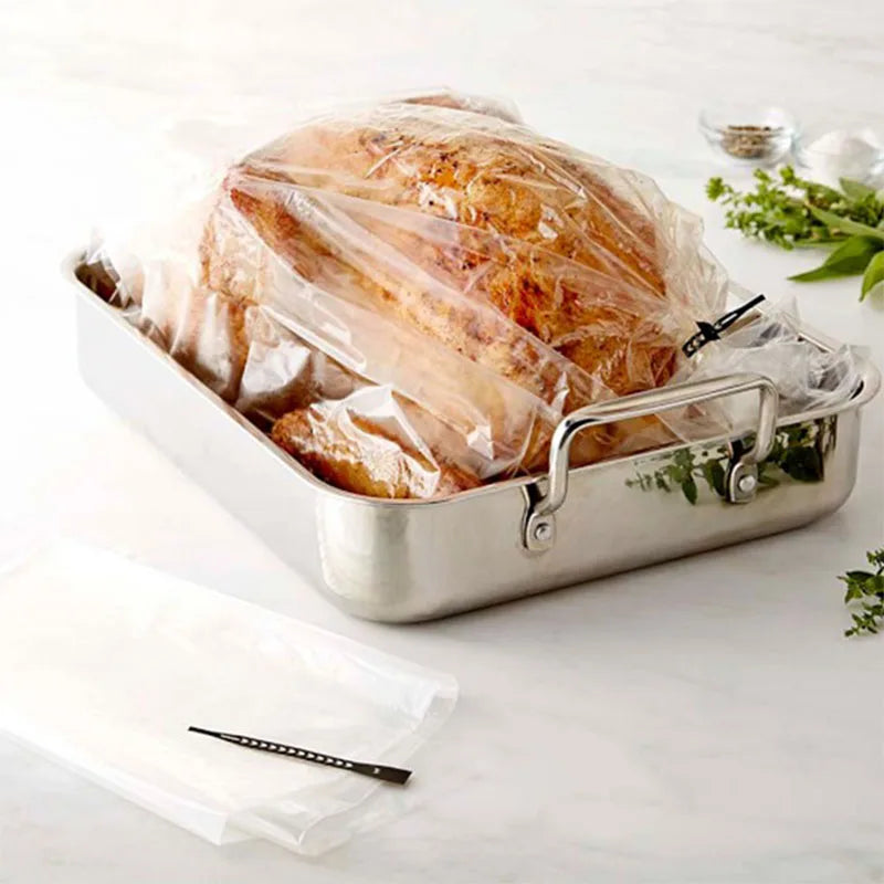 DecorBites™ 20-Piece High Temp Baking & Microwave Bags 250*380mm Kitchen Tool Set