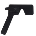 Black Lorgnette Occluder | Multi Pinhole Hand Occluder for Optometry & Sleep Aid