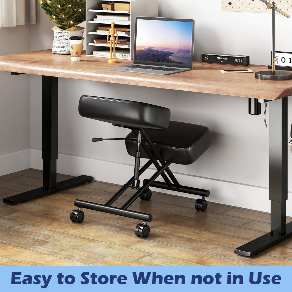 Height Adjustable Kneeling Chair Posture Correction Stool