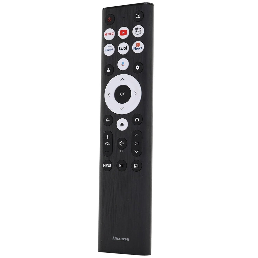 Hisense ERF6B80HL Google Voice TV Remote Control | RF585A-T1-03 | A7 Series | U8 Series - ERF6B80HL