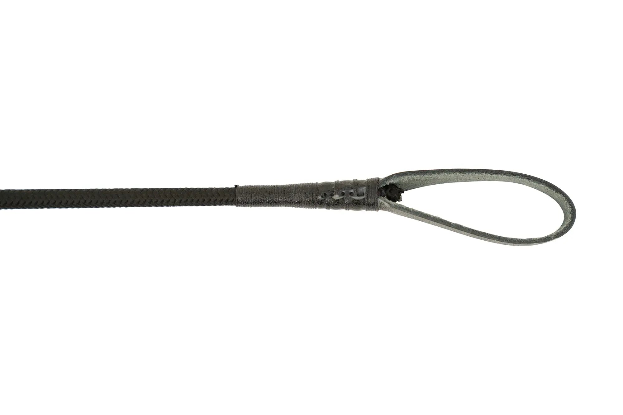 Huntley Equestrian English Riding Crop with Handle, 26" Inches, Black