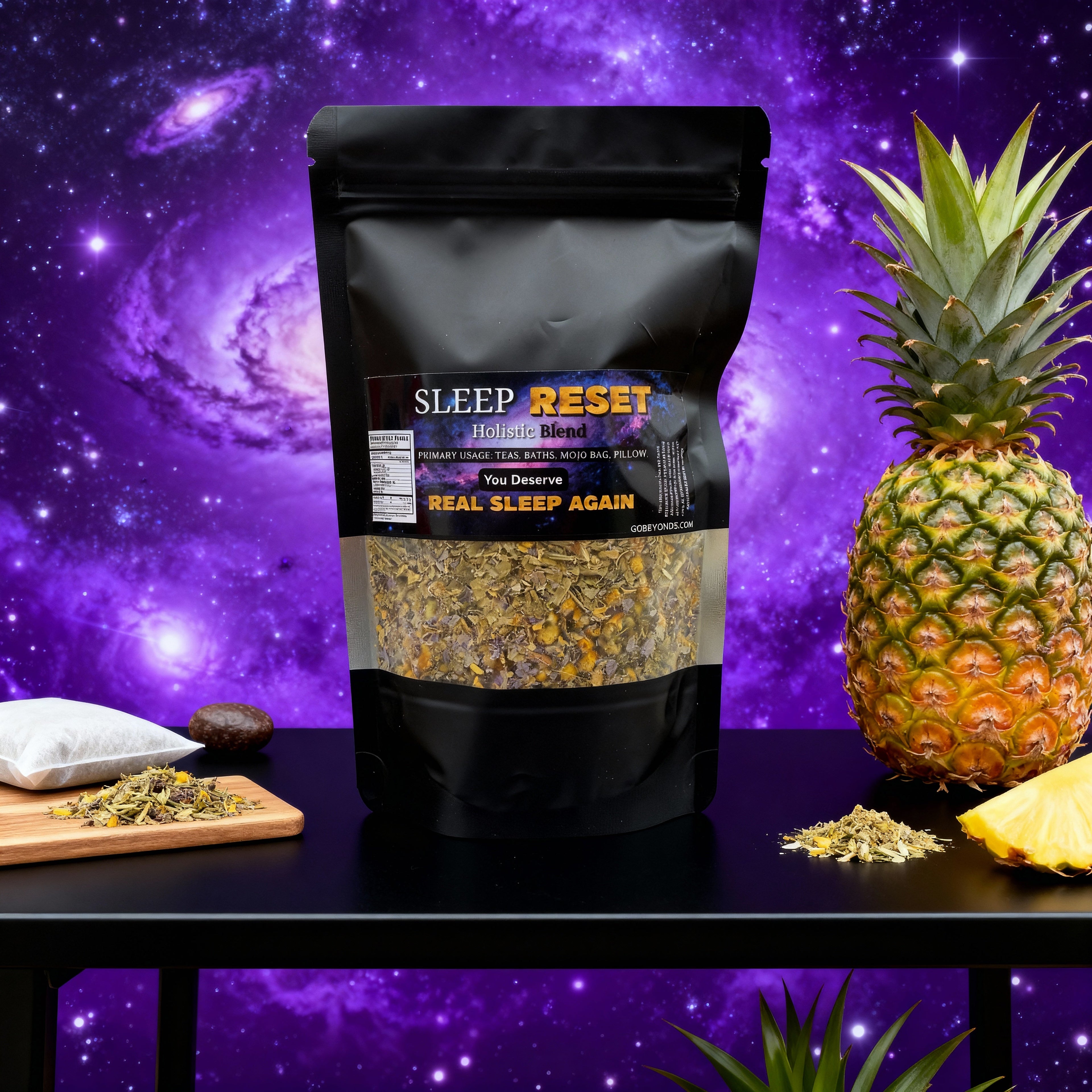 Nature’s Sleep Reset - Powerful Herbal Blend For Restoring Sleep Pattern
