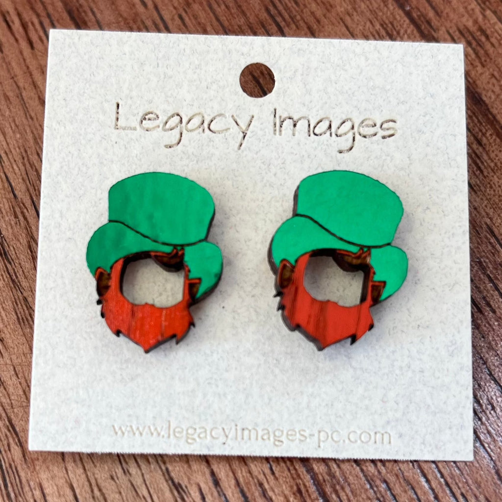 St. Patrick's Day Rainbow & Pot of Gold Earring Set