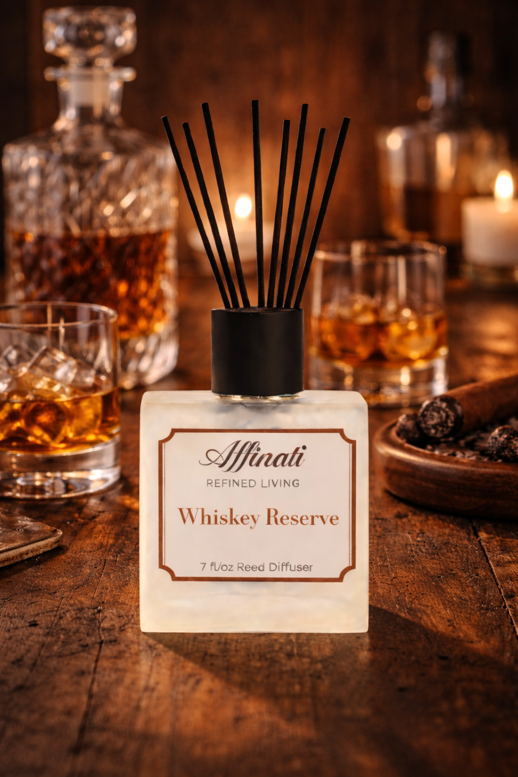Whiskey Reserve Reed Diffuser