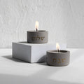 Concrete Gold Shabbat Candle Holders - Concrete Gold Series