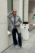 Stanford Mohair Wool Midi Coat