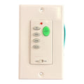 Substitute for Hampton Bay UC9050H Wired Ceiling Fan Wall Plate Remote Control CHQ9050H | Wired | 4-dip - UC9050H [CH9051T]