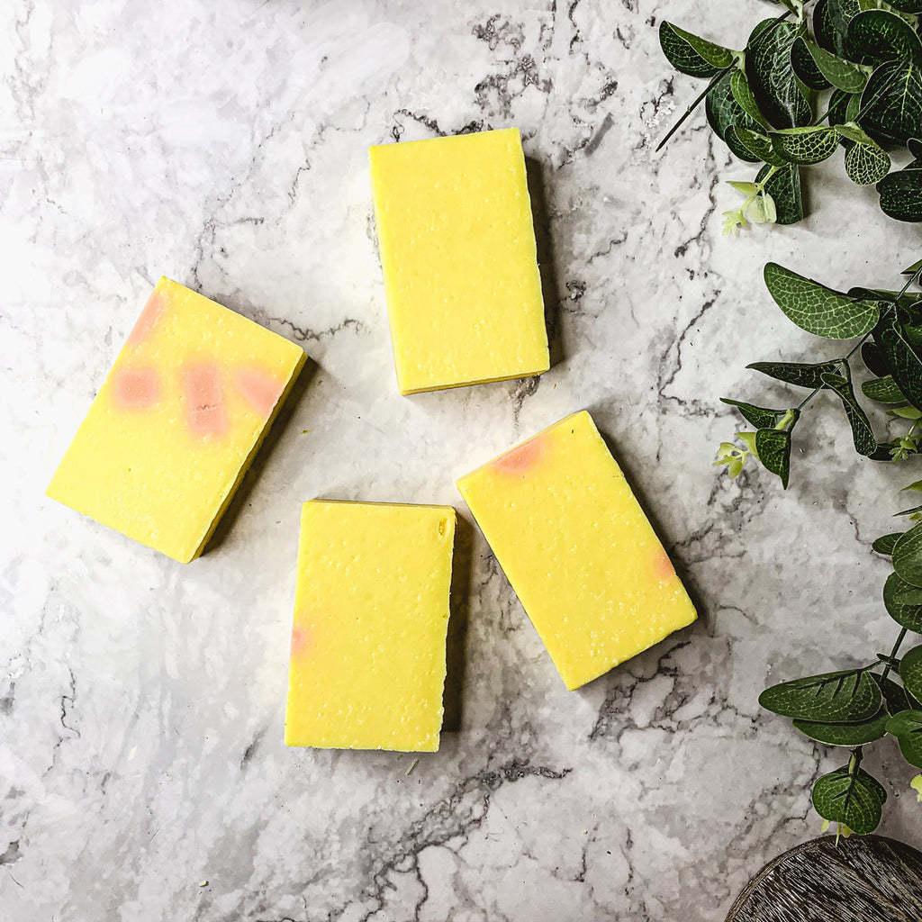 Bromelain Rose Hip Citrus Soap Exfoliating Moisturizing Antioxidant Bar