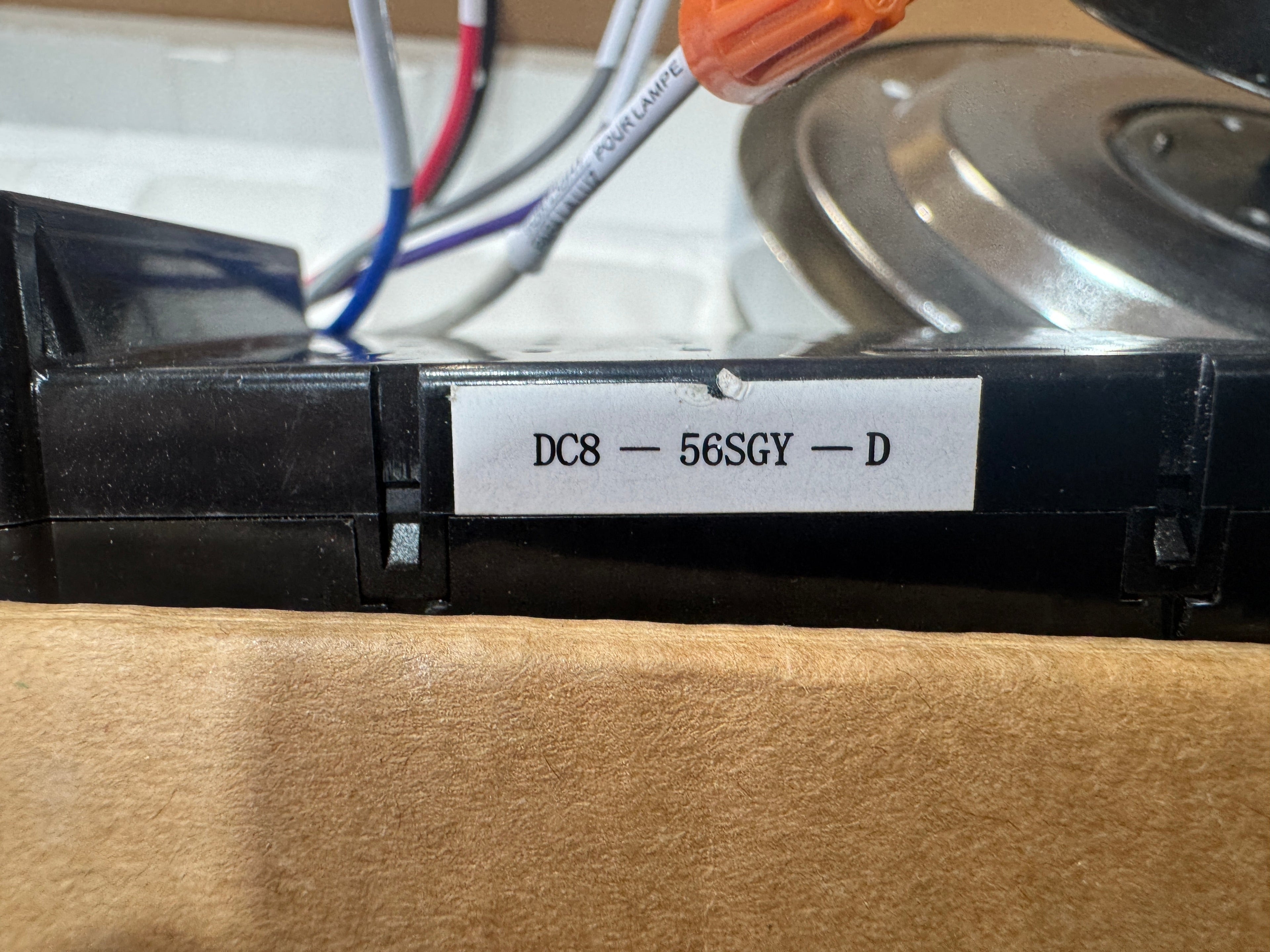 Substitute for Monte Carlo DC8-56SGV-L-D / DC8-56SGY-D 6 Speed For DC Ceiling Fan Receiver [DC8-96SG8]
