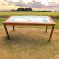 Coffee Table Mosaic Tile Inlay  33" x 60" Top