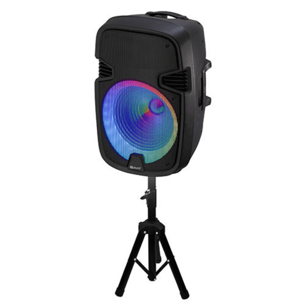 Supersonic 15" Portable Bluetooth Speaker with True Wireless Stereo & Mic
