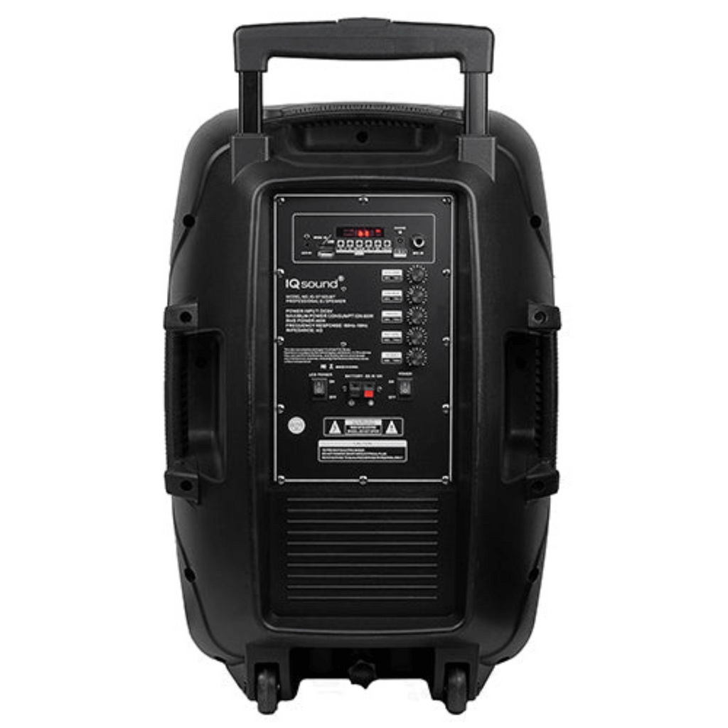 Supersonic 15" Portable Bluetooth Speaker with True Wireless Stereo & Mic