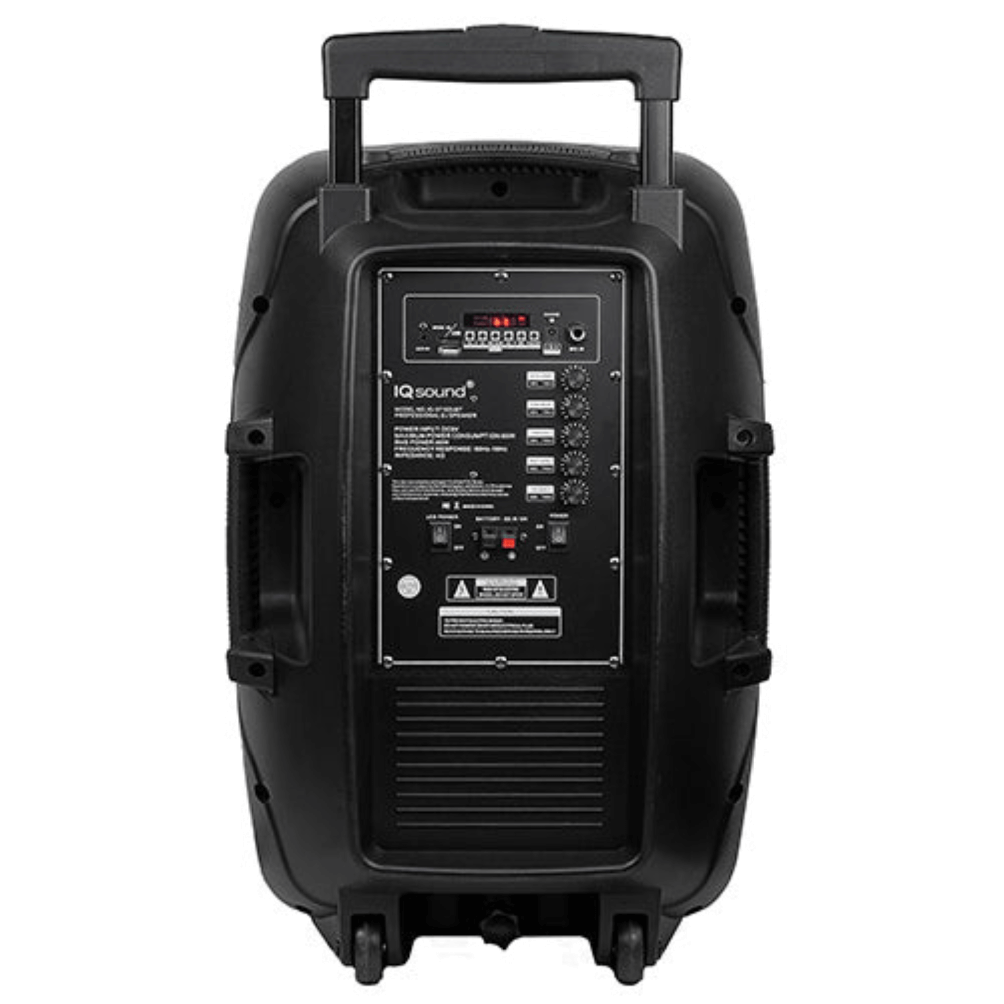 Supersonic 15" Portable Bluetooth Speaker with True Wireless Stereo & Mic
