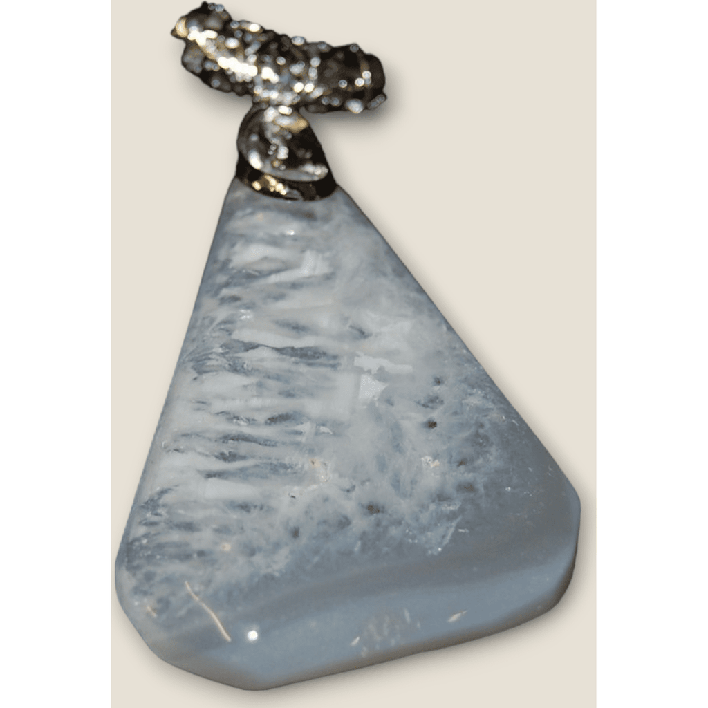 Ice Quartz Agate Pendant