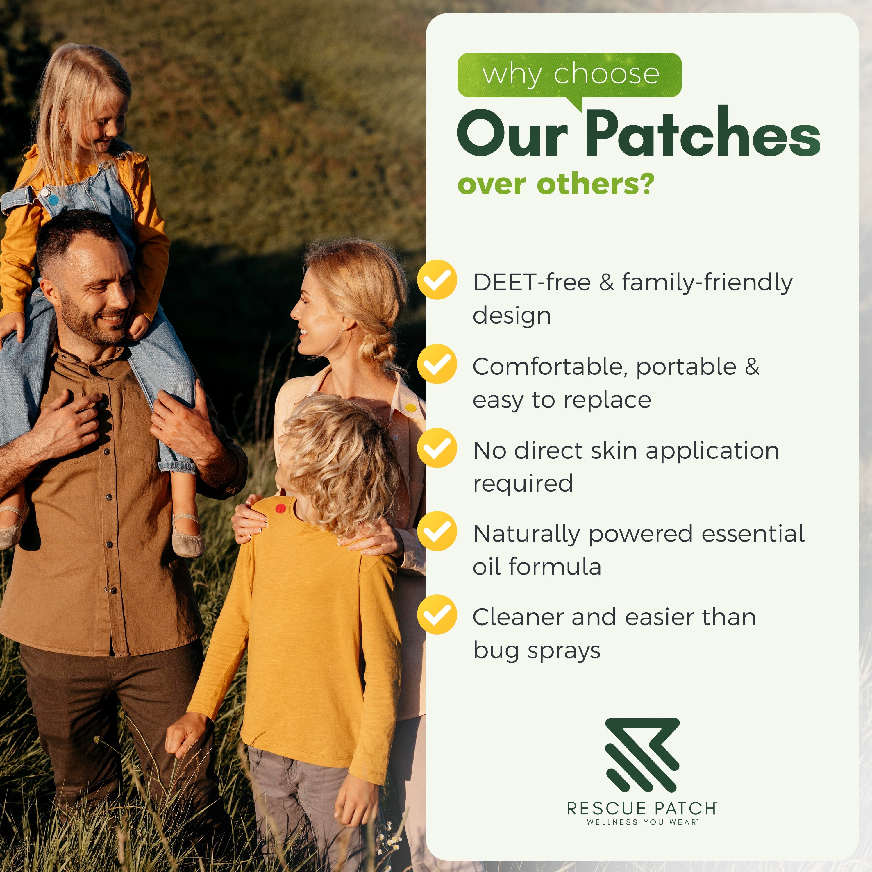 Mosquito Repellent Patch for Adults