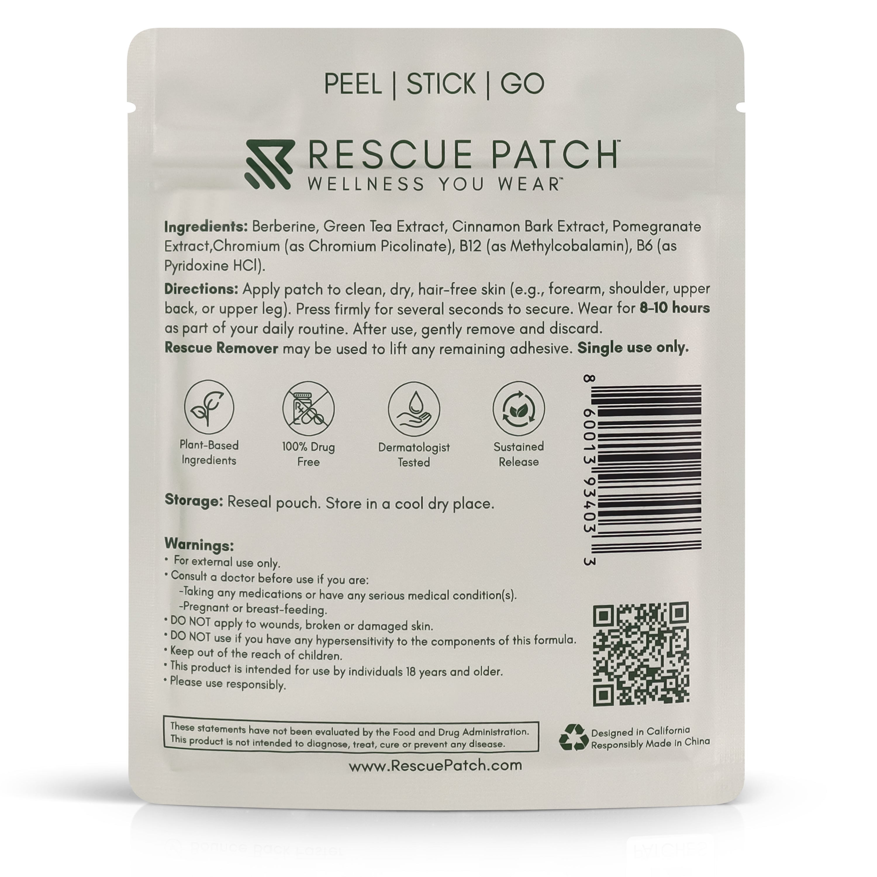 Metabolic Support Patch