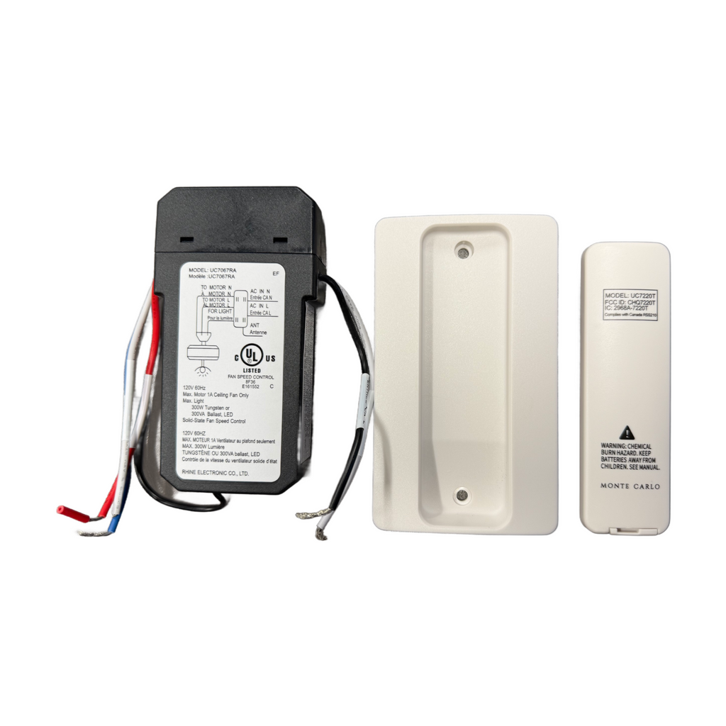 Substitute for Generation Lighting / Monte Carlo NEO Indoor Hand-Held Transmitter/Receiver Remote Control - MCRC1 [63T-AC83T-KIT]