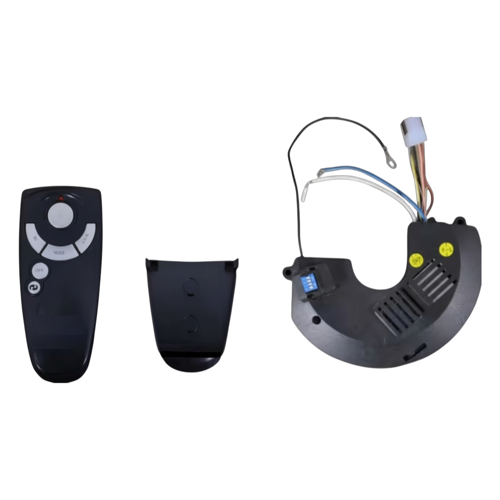 Substitute for Hampton Bay Brookedale 60 Inch Ceiling Fan Remote Control and Receiver Kit for Air Cool 247008054 [UC7058RKIT]
