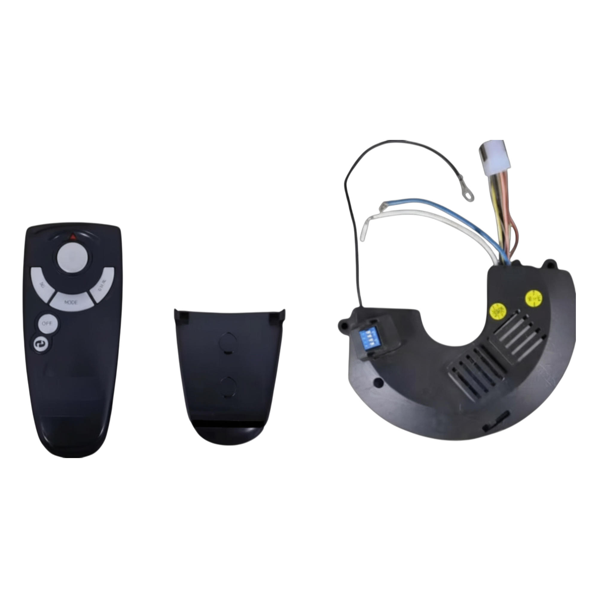 Substitute for Hampton Bay Brookedale 60 Inch Ceiling Fan Remote Control and Receiver Kit for Air Cool 247008054 [UC7058RKIT]