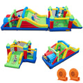 Inflatable Bounce House Blow up Jumping Bouncer with 750W Blowers