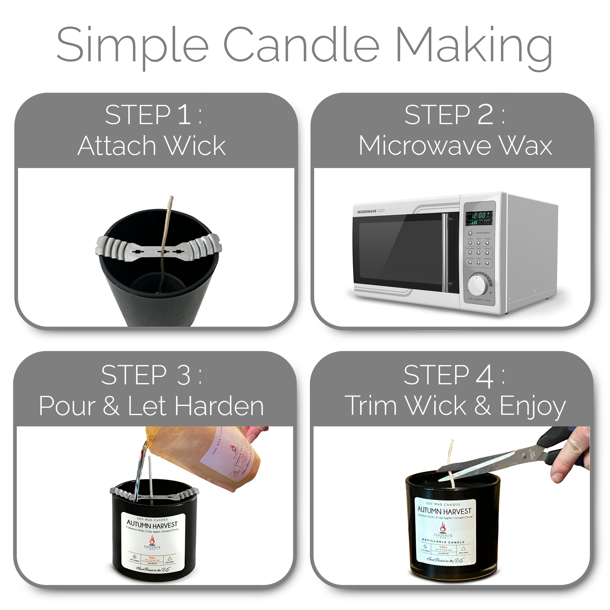 Warm Vanilla Sugar - 14oz Filled Candle