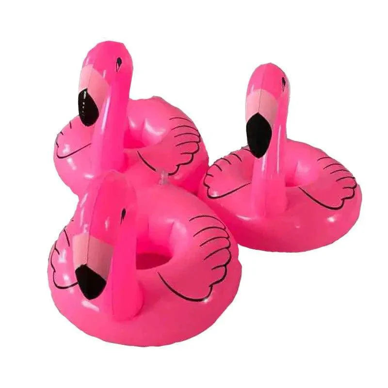 Flamingo Fun Pool Party Cup Holders - Stay Cool & Celebrate in Style!