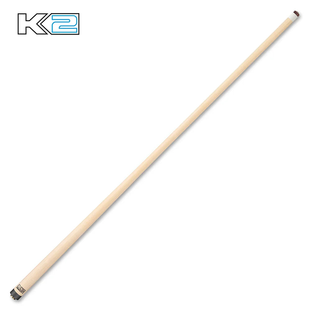 K2 KL193 Cue With Floating Cocobolo/Black Point Design & Leather Lore Wrap