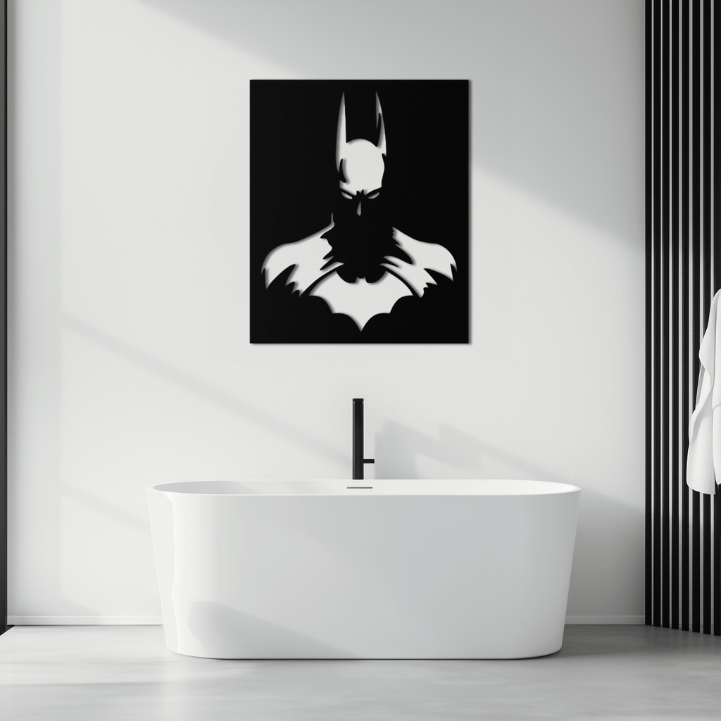 Steel Wall Art Batman Dark Knight Modern Design Premium Decor