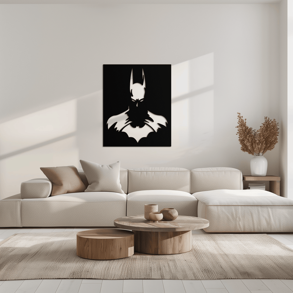 Steel Wall Art Batman Dark Knight Modern Design Premium Decor