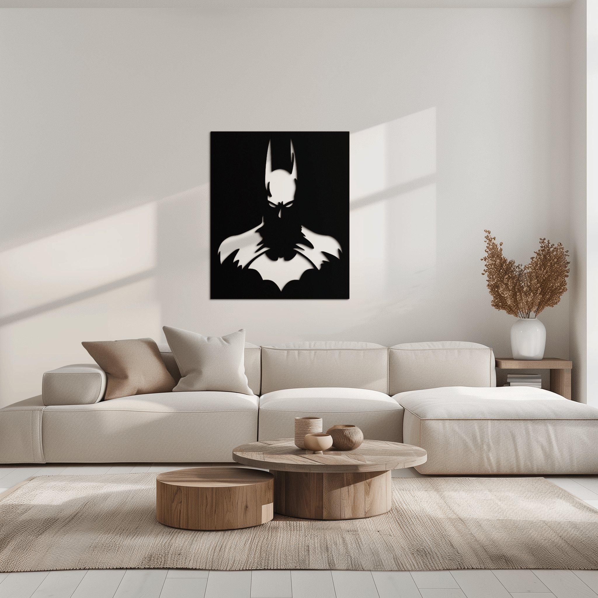 Steel Wall Art Batman Dark Knight Modern Design Premium Decor