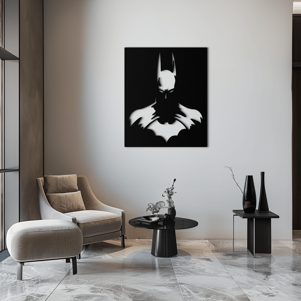 Steel Wall Art Batman Dark Knight Modern Design Premium Decor