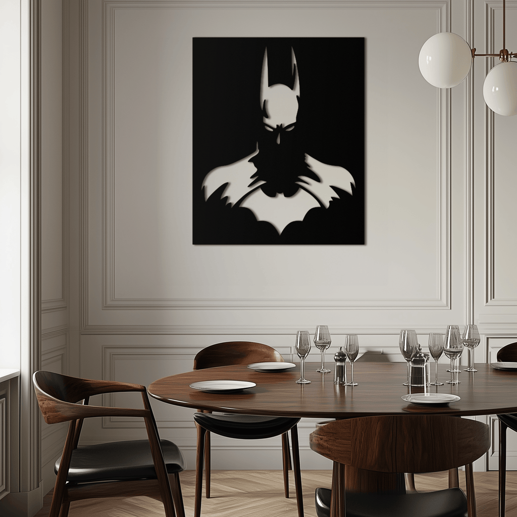 Steel Wall Art Batman Dark Knight Modern Design Premium Decor