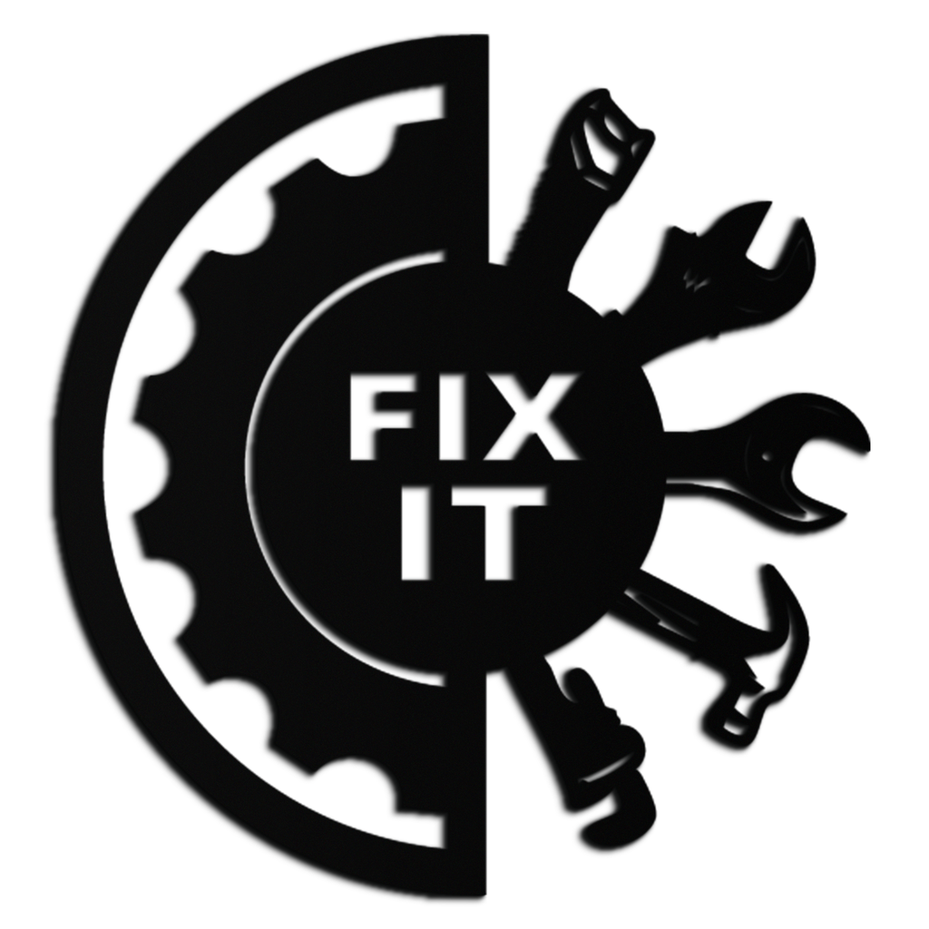 Black Steel Metal Wall Art - Industrial Gear and Tool Silhouette