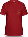 Kau Kau Pocket T Deep Red